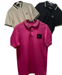 10 Pcs Vintage Pred Ferry Collar T-Shirt