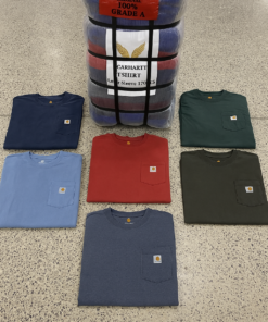Carhartt T-Shirt Wholesale Bale – Authentic Vintage Clothing Grade A Mix